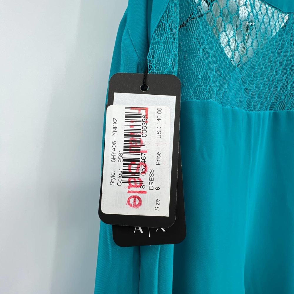 A|X Armani Exchange Women's Midi Slip Dress in Size 6 - Picture 5 of 12